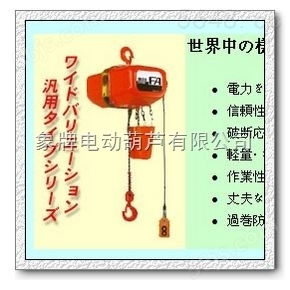 FA型象牌电动葫芦日本象牌电动葫芦总代理价格低